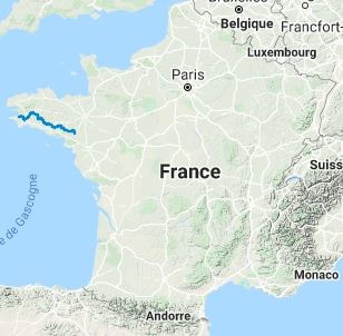 GR38 Walking from Douarnenez (Finistere) to Redon (Ille-et-Vilaine) 10