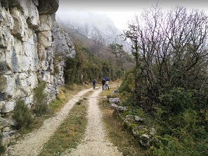 GR406 Randonnée sur le Route Napoléon 3