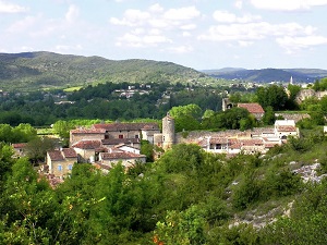 GR4 Hiking from Loubaresse (Ardeche) to Mondragon (Vaucluse) 6