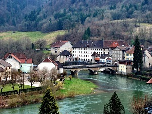 GR509 Hiking from Mandeure to Villers-le-Lac (Doubs) 3