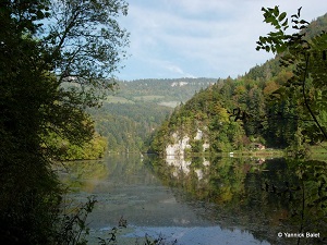 GR509 Hiking from Mandeure to Villers-le-Lac (Doubs) 6