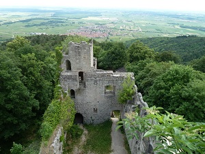 GR5 Hiking from Andlau (Bas-Rhin) to Thann (Haut-Rhin) 4