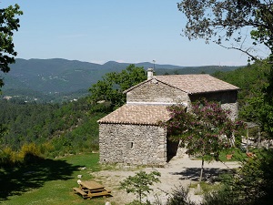 GR61 Hiking from Anduze to Asclier Pass (Gard-Cevennes) 5