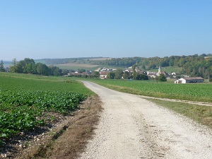 GR703 Randonnée de Fronville (Haute-Marne) à Bagneux-la-Fosse (Aube)