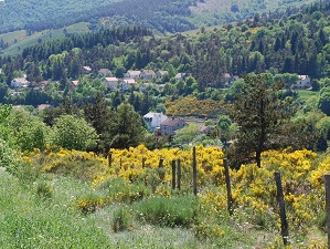 GR7 Hiking from Charousse Pass (Haute-Loire, Ardeche) to La Bastide-Puylaurent (L 7ozere)