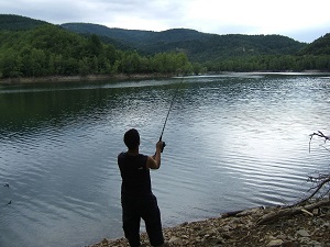 Hiking aound Avene Lake (Herault) 6