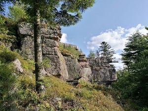 Randonnée autour de la Déodatie Nord (Vosges, Meurthe-et-Moselle)