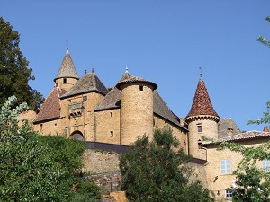 Randonnée du Beaujolais au Bugey par la Dombes (Rhône-Ain) 4