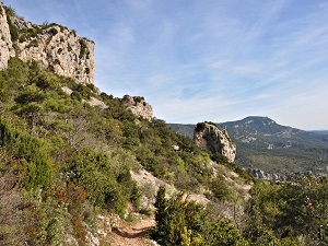 Hiking around Grand Pic St-Loup from Seranne to Herault gorges 6