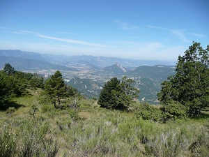 GTPA From Thoard to Serres (Alpes-de-Haute-Provence, Hautes-Alpes).