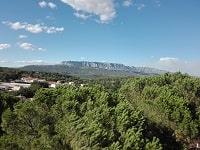 Hiking on Provence Mines d'energies North trail  (Bouches-du-Rhone) 8