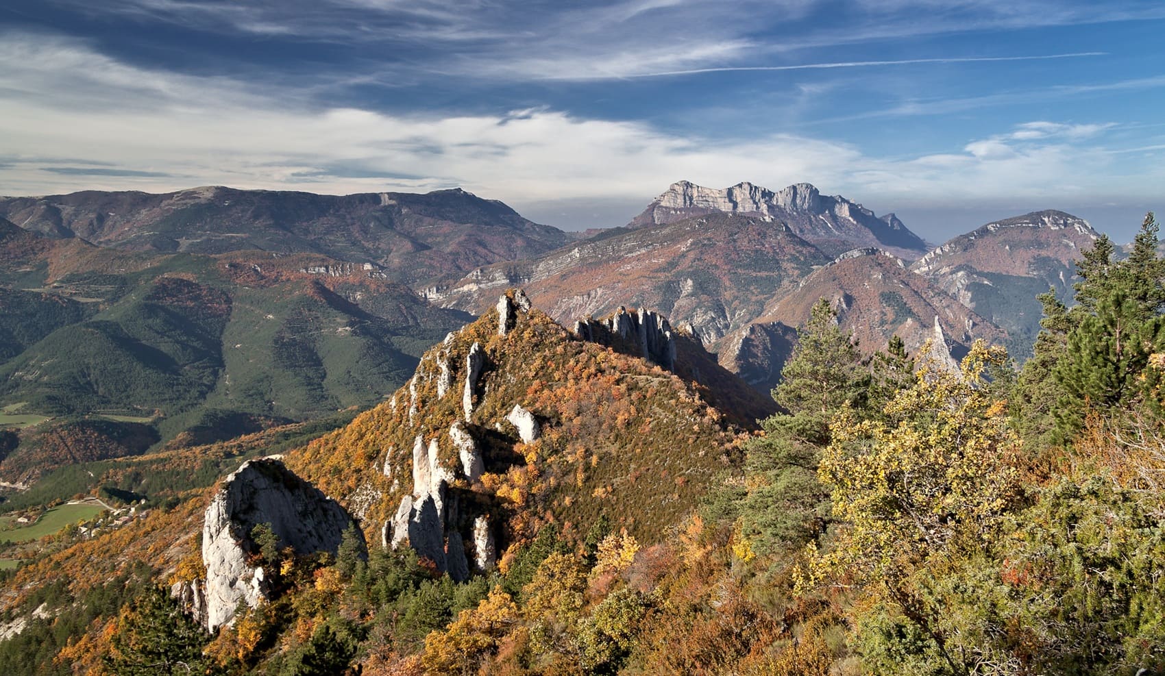 Loop around the Roanne Valley (Drome)