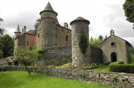 Le château de Champ à Altier en Lozère (Occitanie) 2