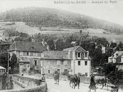 Tourisme à Bagnols-les-Bains à l'époque 1