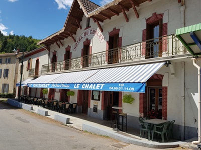 Le village de Génolhac est situé au pied du Mont Lozère sur les bords de la Gardonnette dans le Gard (O5ccitanie)