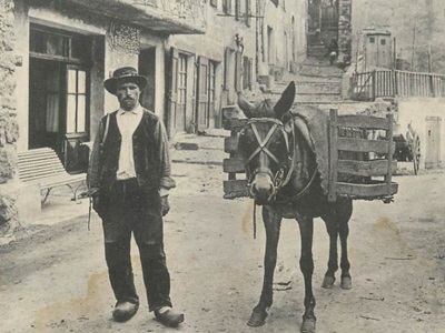 Mule drivers at La Bastide-Puylaurent 5