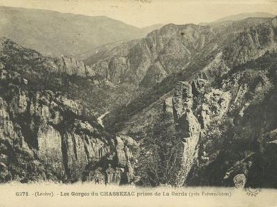 The Chassezac Canyon near La Garde-Guerin 4