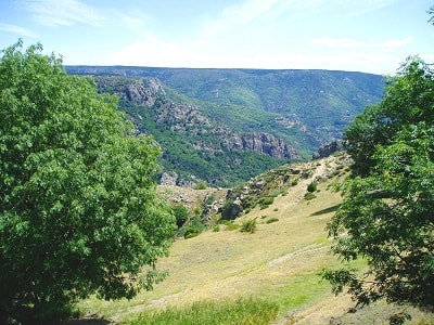 The Chassezac Canyon near La Garde-Guerin 2