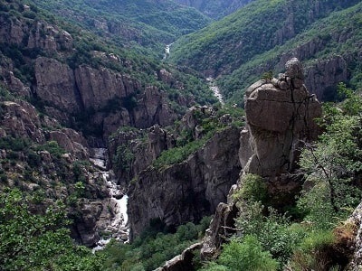 The Chassezac Canyon near La Garde-Guerin 3
