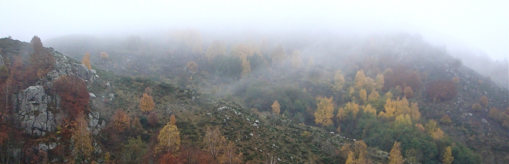 Brouillard d'automne au Pont-de-Montvert