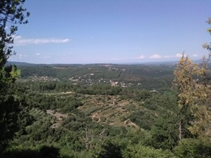 Randonnée pédestre en boucle de 16,5km au départ des Vans en Ardèche 2
