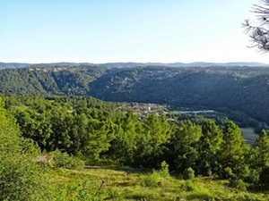 Randonnée pédestre en boucle de 16,5km au départ des Vans en Ardèche 5