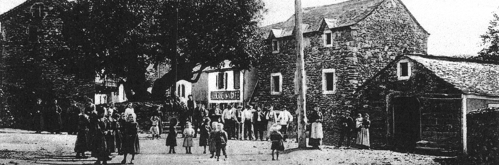 Prévenchères en Lozère à l'époque