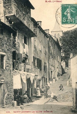 Saint Laurent-les-Bains à l'époque 10