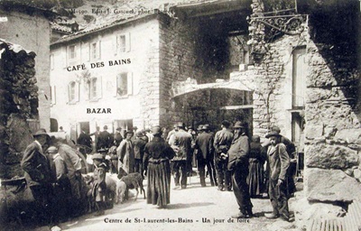 Saint Laurent-les-Bains à l'époque 1