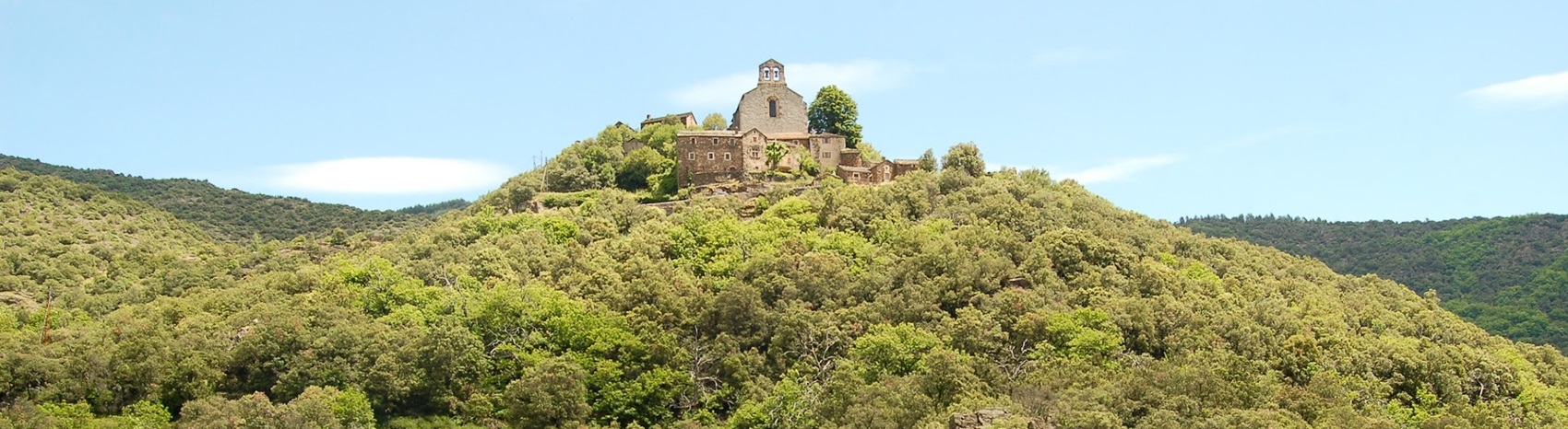 L'Eglise de Thines en Ardèche (Auvergne-Rhône-Alpes)