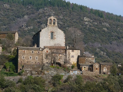 L'Eglise Notre Dame de Thines en Ardèche 1