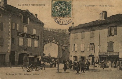 Visite touristique de Villefort à l'époque 7