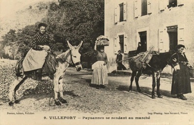 Visite touristique de Villefort à l'époque 1